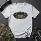 Build Back Stronger - Gym T-Shirt in Ice Grey