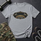 Build Back Stronger - Gym T-Shirt in Sport Grey