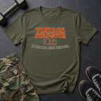 My Knees Have a Check Engine Light T-Shirt in Military Green
