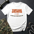 My Knees Have a Check Engine Light T-Shirt in White