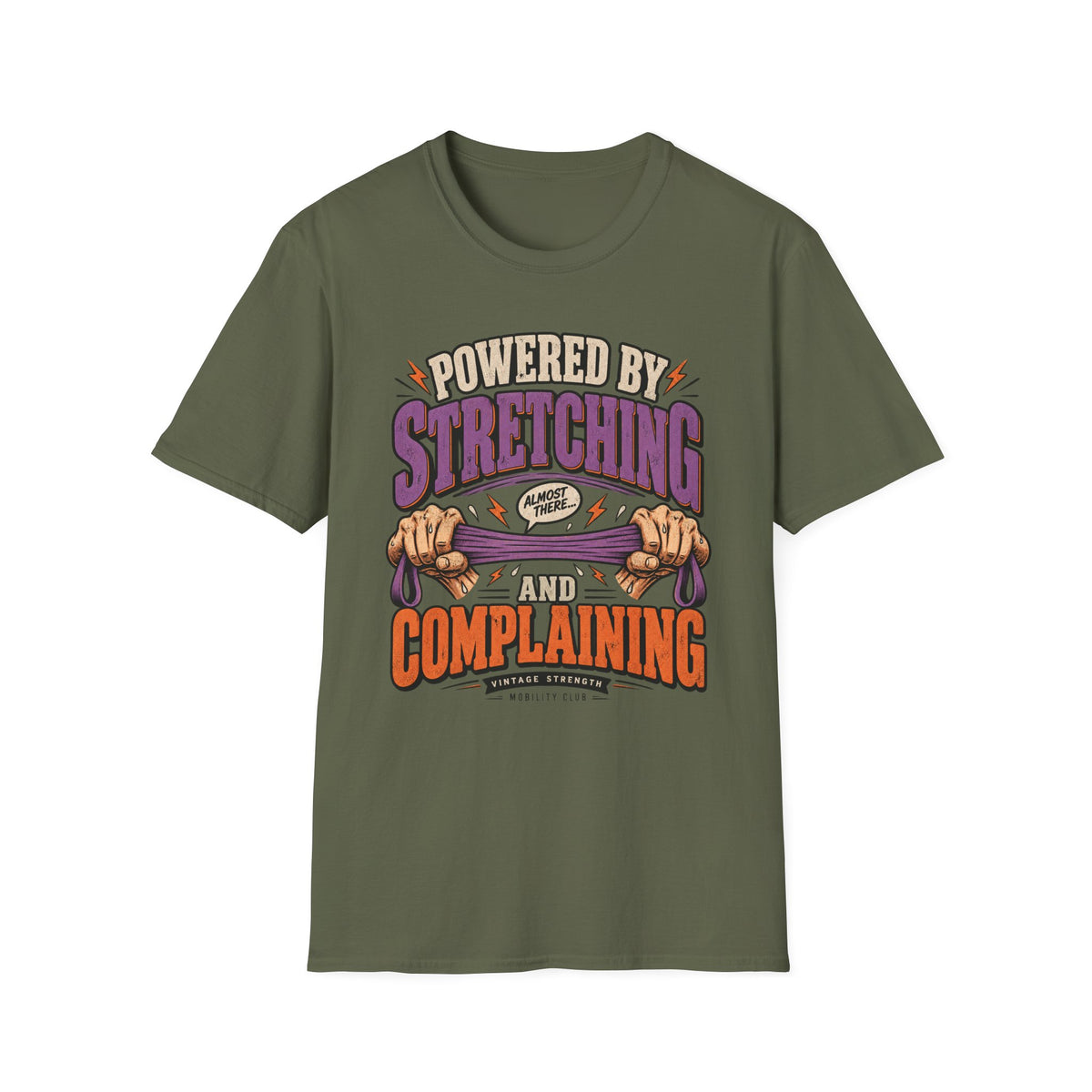 Powered By Stretching T-Shirt