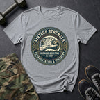 Because Adulting Is Stiff - Recovery T-Shirt in Sport Grey