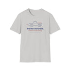 Runs Rough. Hauls Anything. T-Shirt in Ice Grey