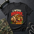 I Went Home - Snail Gym T-Shirt in Black