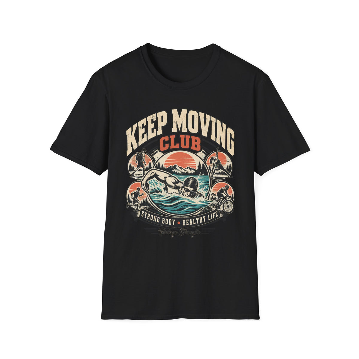 Keep Moving Club T-Shirt
