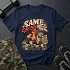 Same Energy, Different Terrain - Hiking T-Shirt in Navy