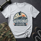 Trust the Slow Reps - Summit Hike T-Shirt in Ice Grey