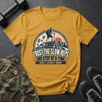 Trust the Slow Reps - Summit Hike T-Shirt in Gold