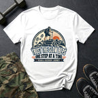 Trust the Slow Reps - Summit Hike T-Shirt in White
