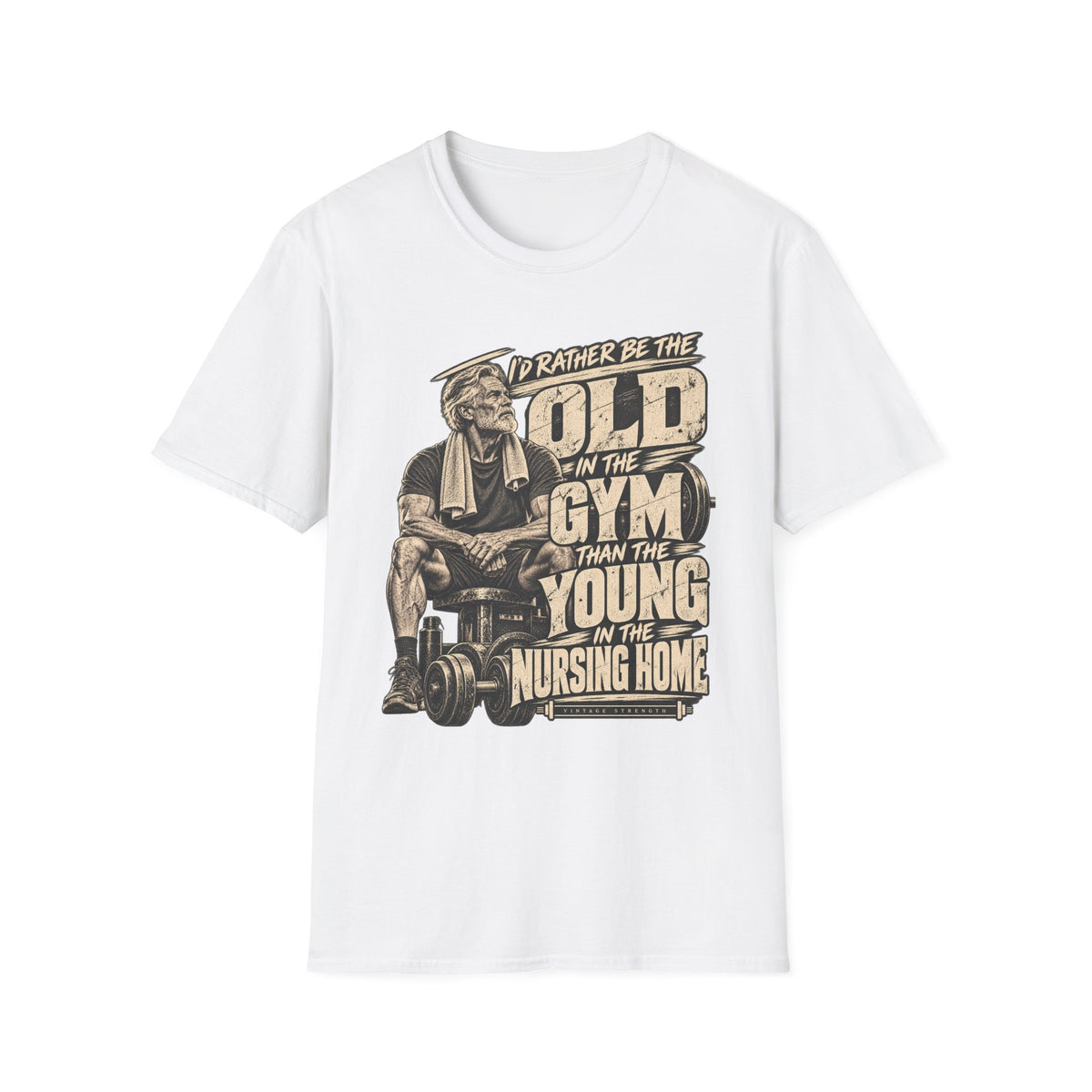 Oldest In The Gym Vintage T-Shirt