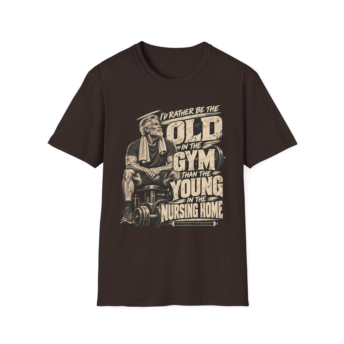 Oldest In The Gym Vintage T-Shirt