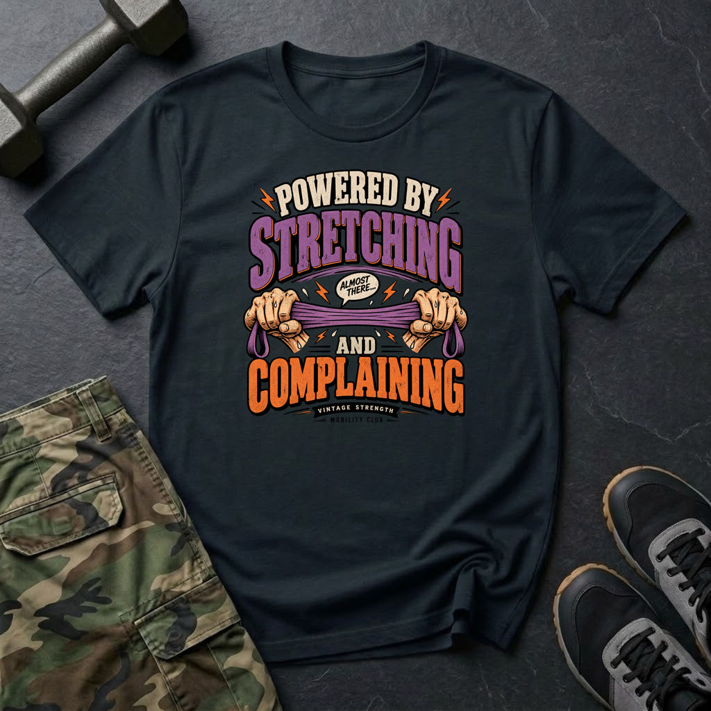Powered By Stretching T-Shirt