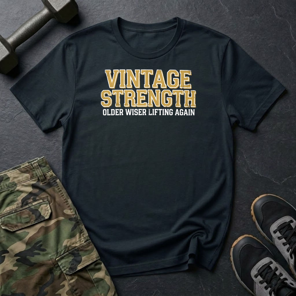 Older Wiser Lifting Again T-Shirt