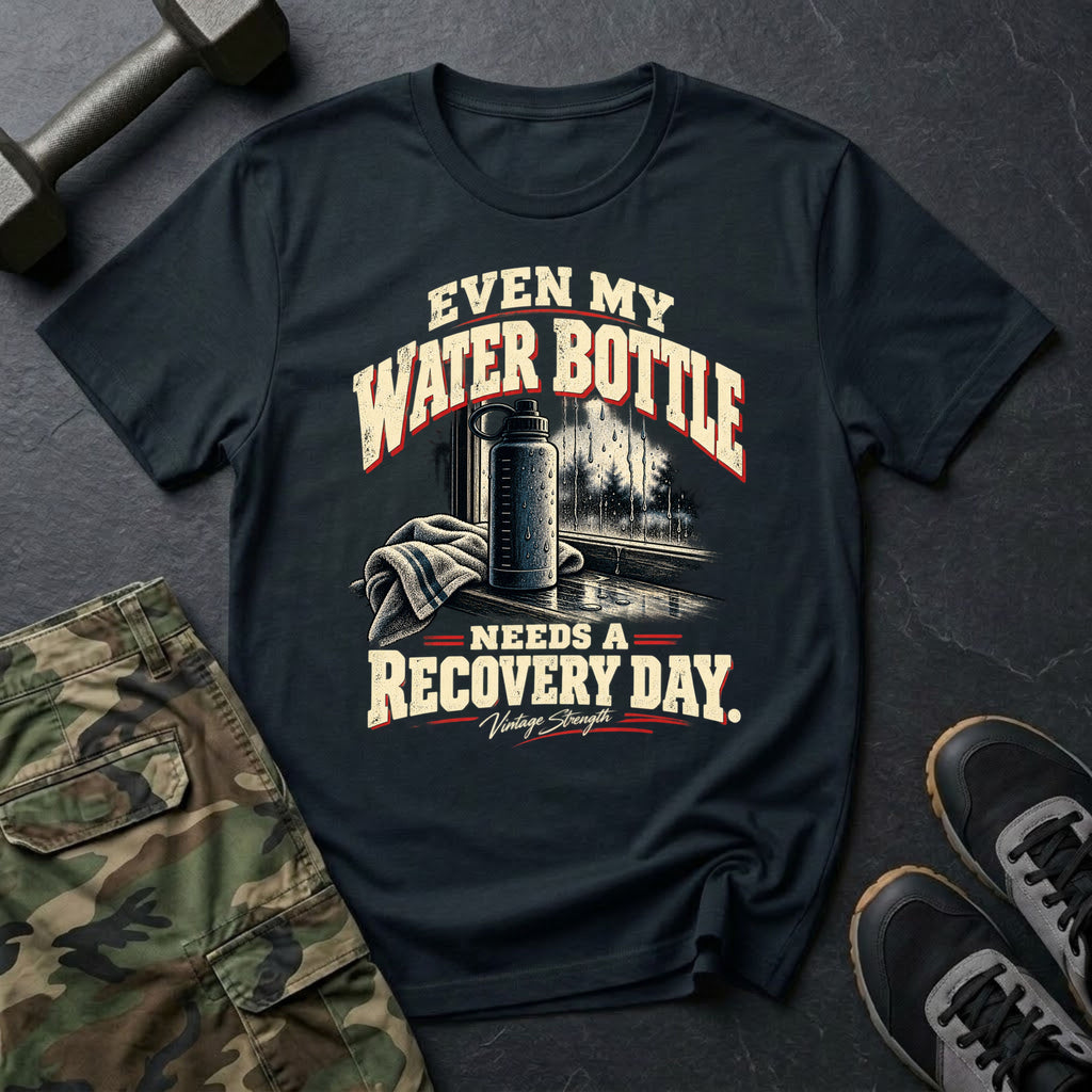 Waterbottle Recovery White T-Shirt