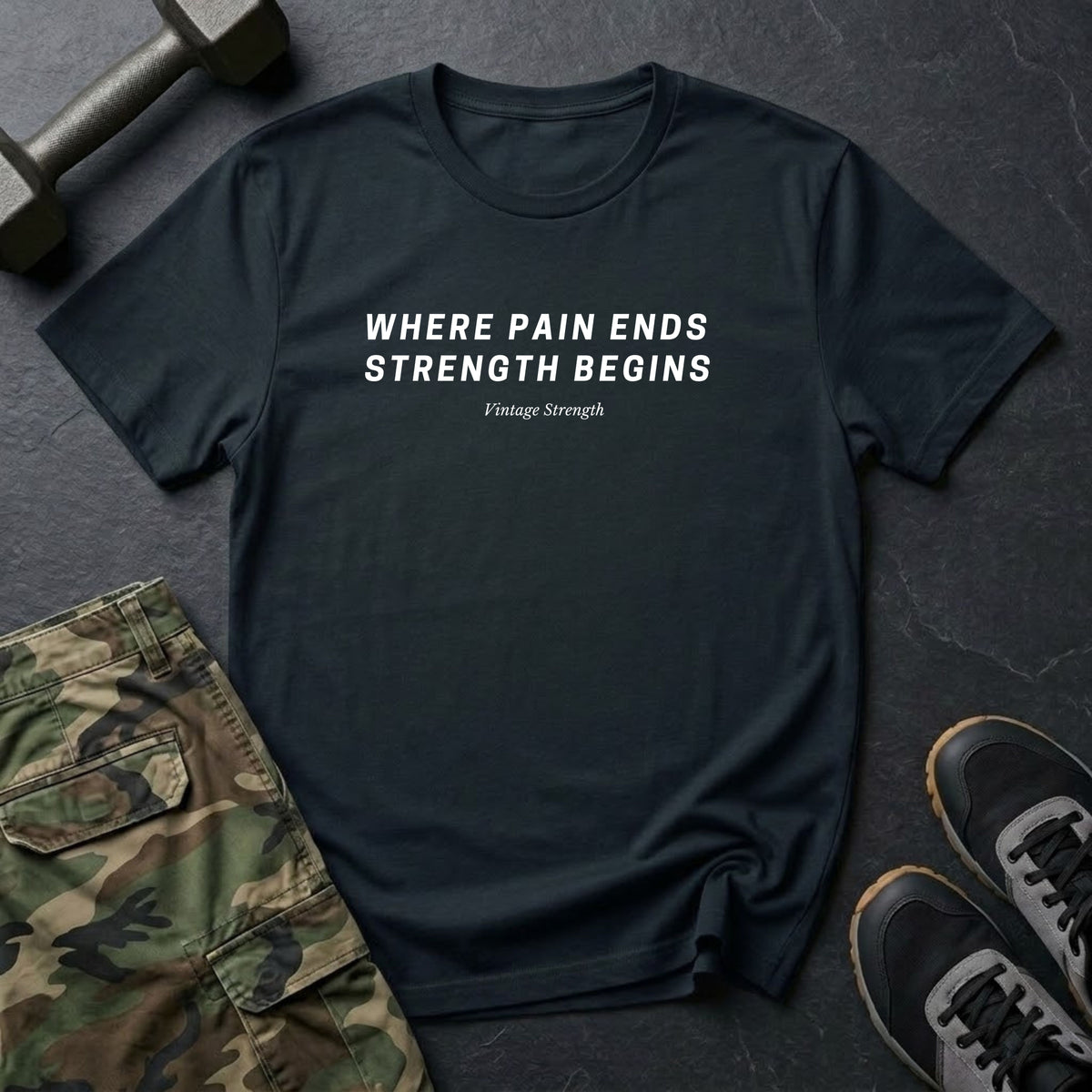 Strength Begins T-Shirt