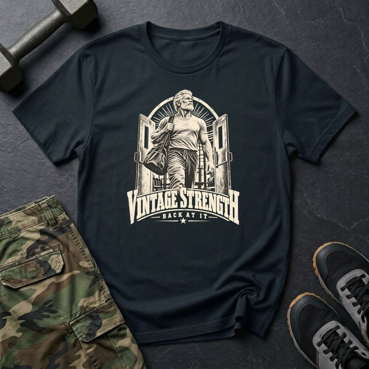Back At It Grey T-Shirt