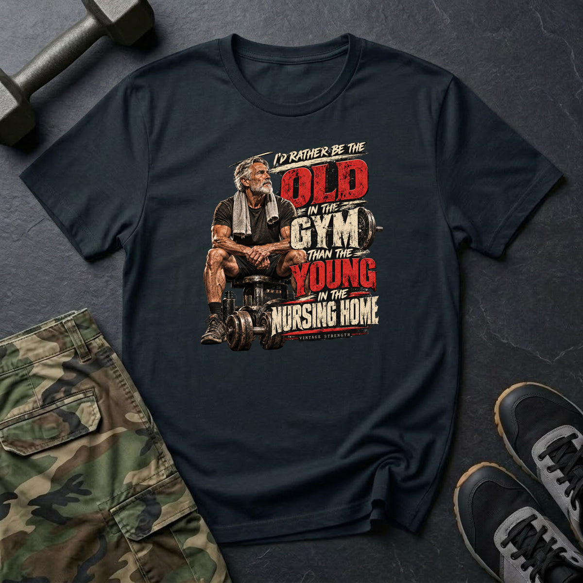 Oldest In The Gym T-Shirt