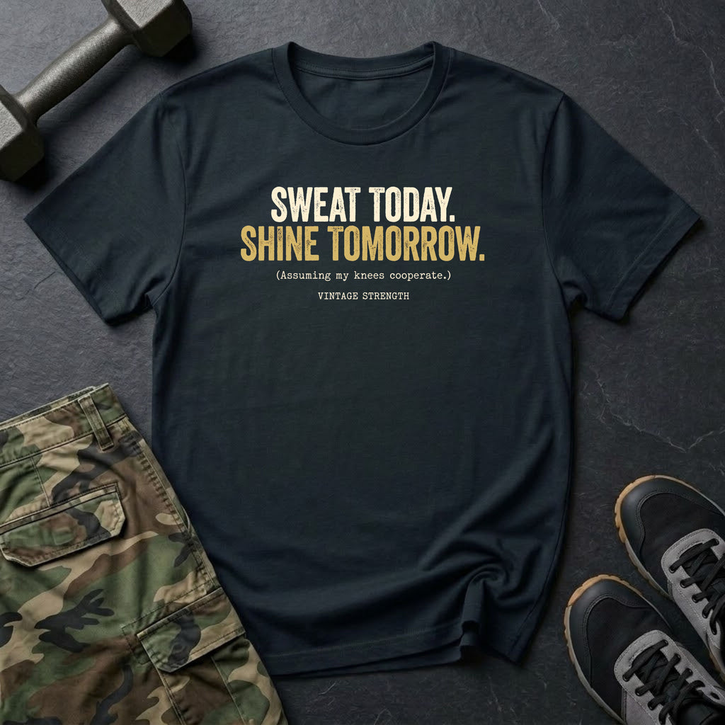 Sweat today, Shine Dark T-Shirt