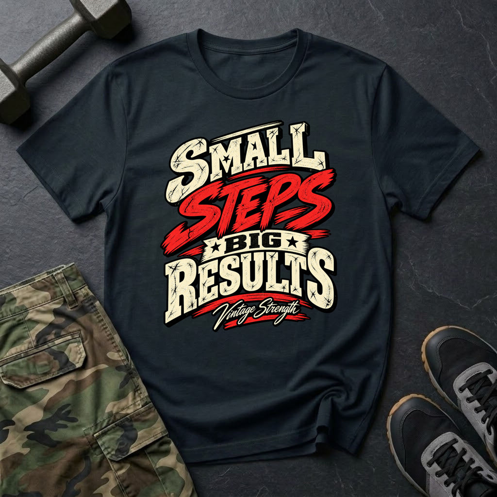 Small Steps Big Results T-Shirt