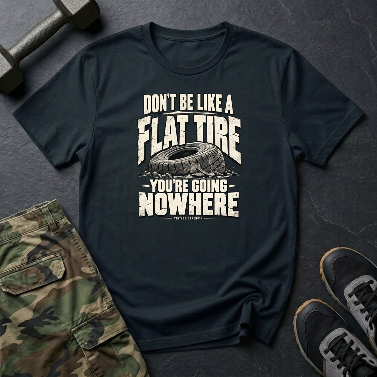 Don't Be A Flat Tire T-Shirt