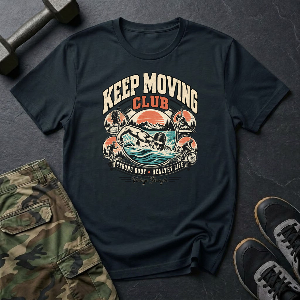 Keep Moving Club T-Shirt