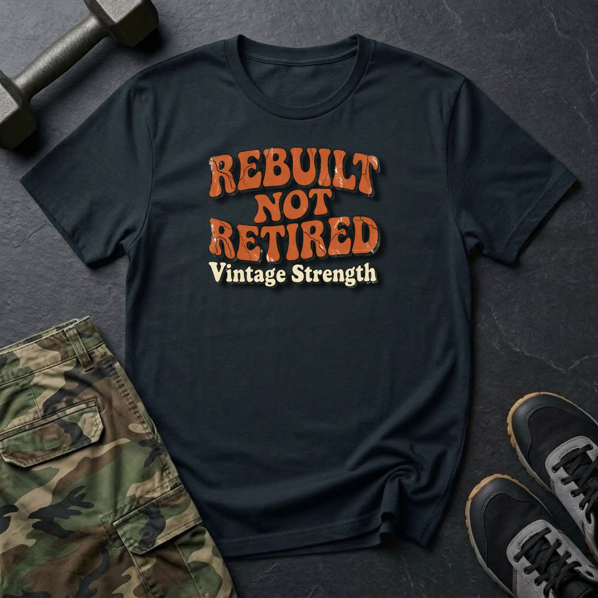 Rebuilt Not Retired T-Shirt