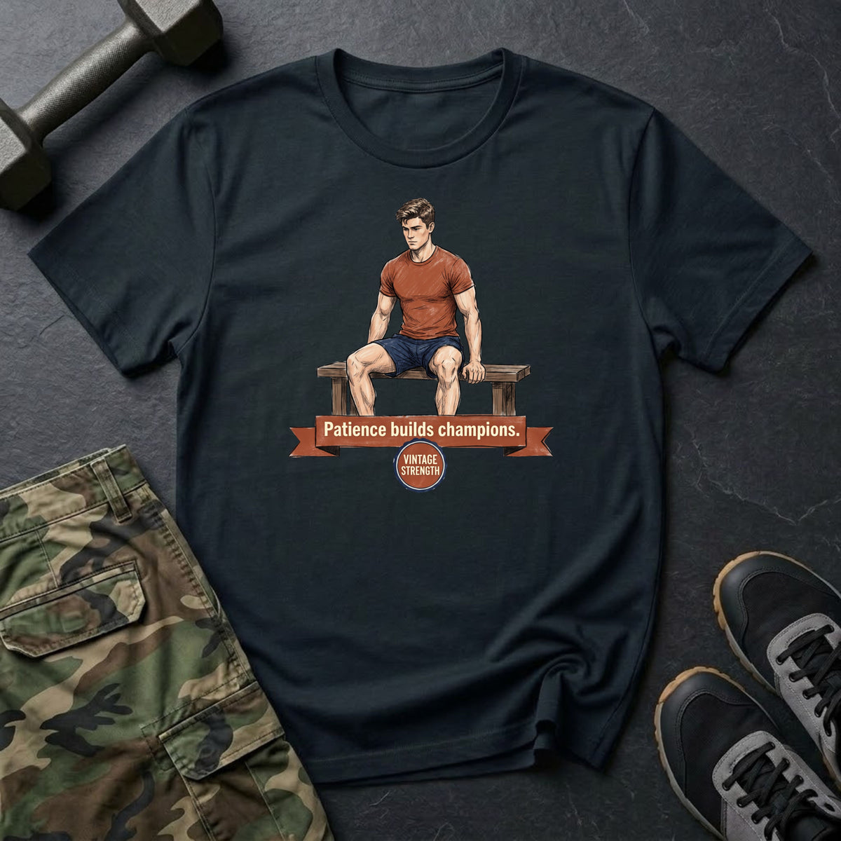 Patience Builds Champions T-Shirt