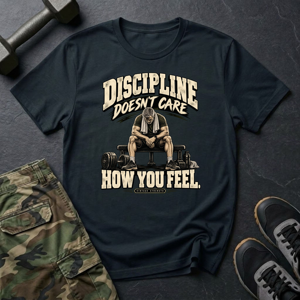 Discipline Doesn't Care T-Shirt