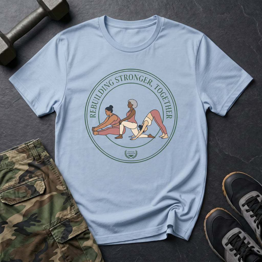 Rebuilding Stronger Together - T-Shirt