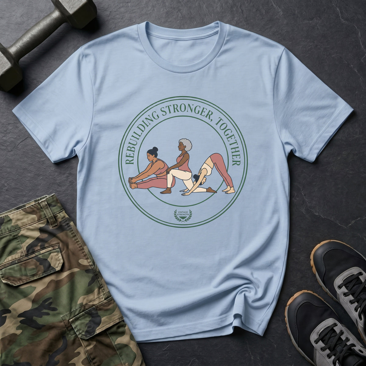 Rebuilding Stronger Together - T-Shirt