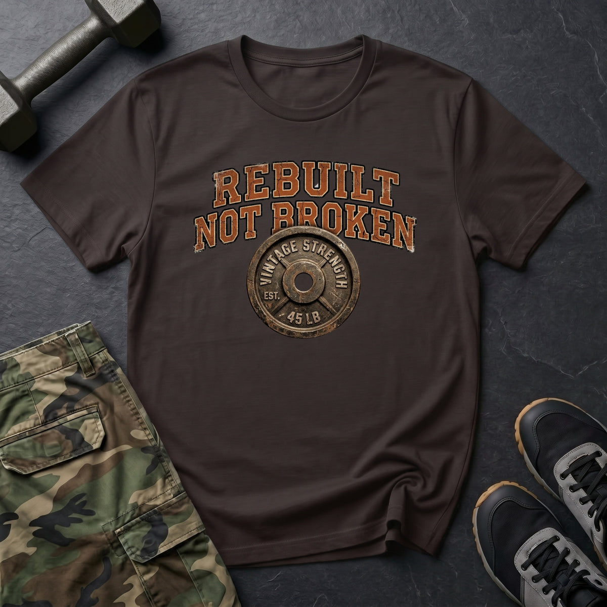 Rebuilt, Not Broken - T-Shirt