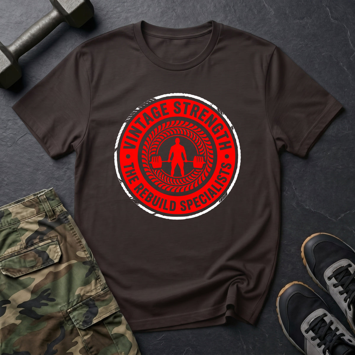 Red Badge Deadlift - T-Shirt