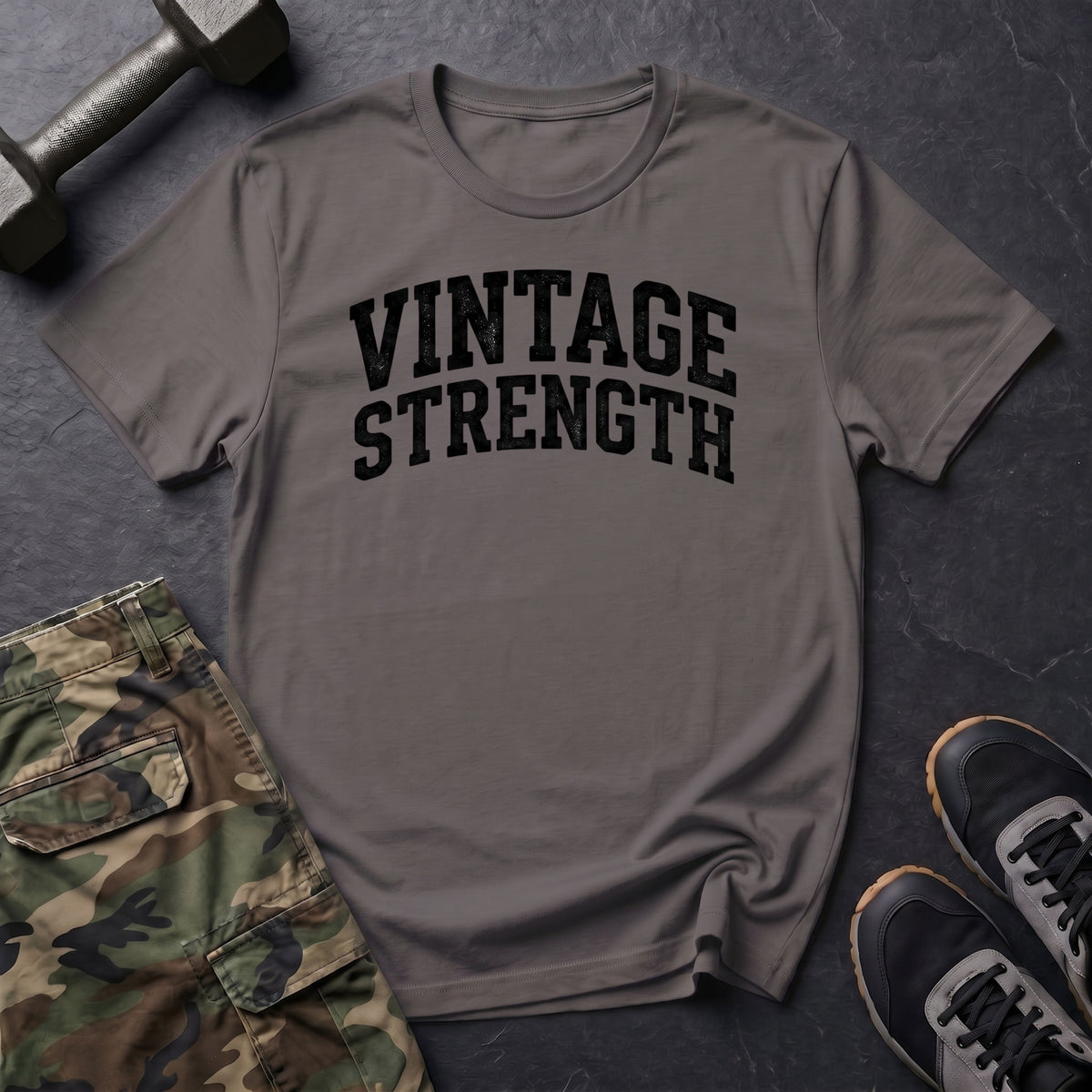 Vintage Strength Title T-Shirt