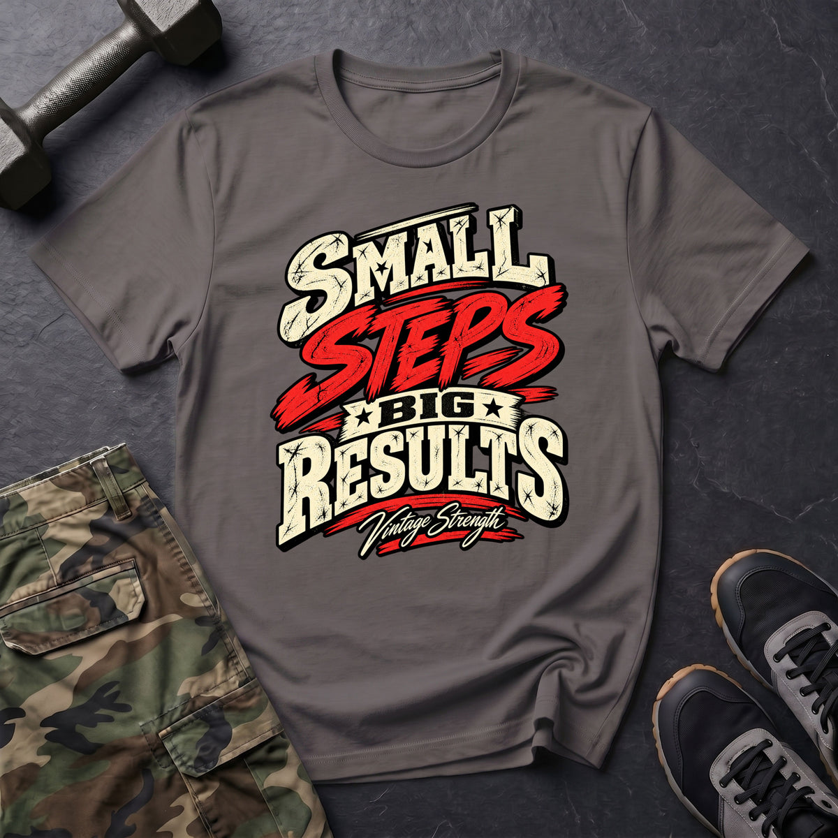 Small Steps Big Results T-Shirt