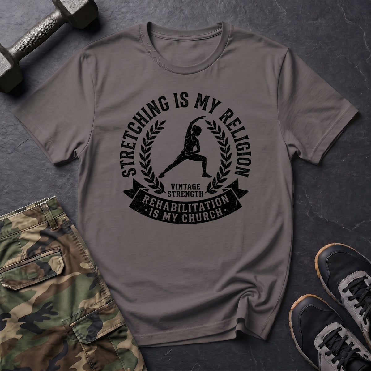 Stretching Is My Religionn T-Shirt