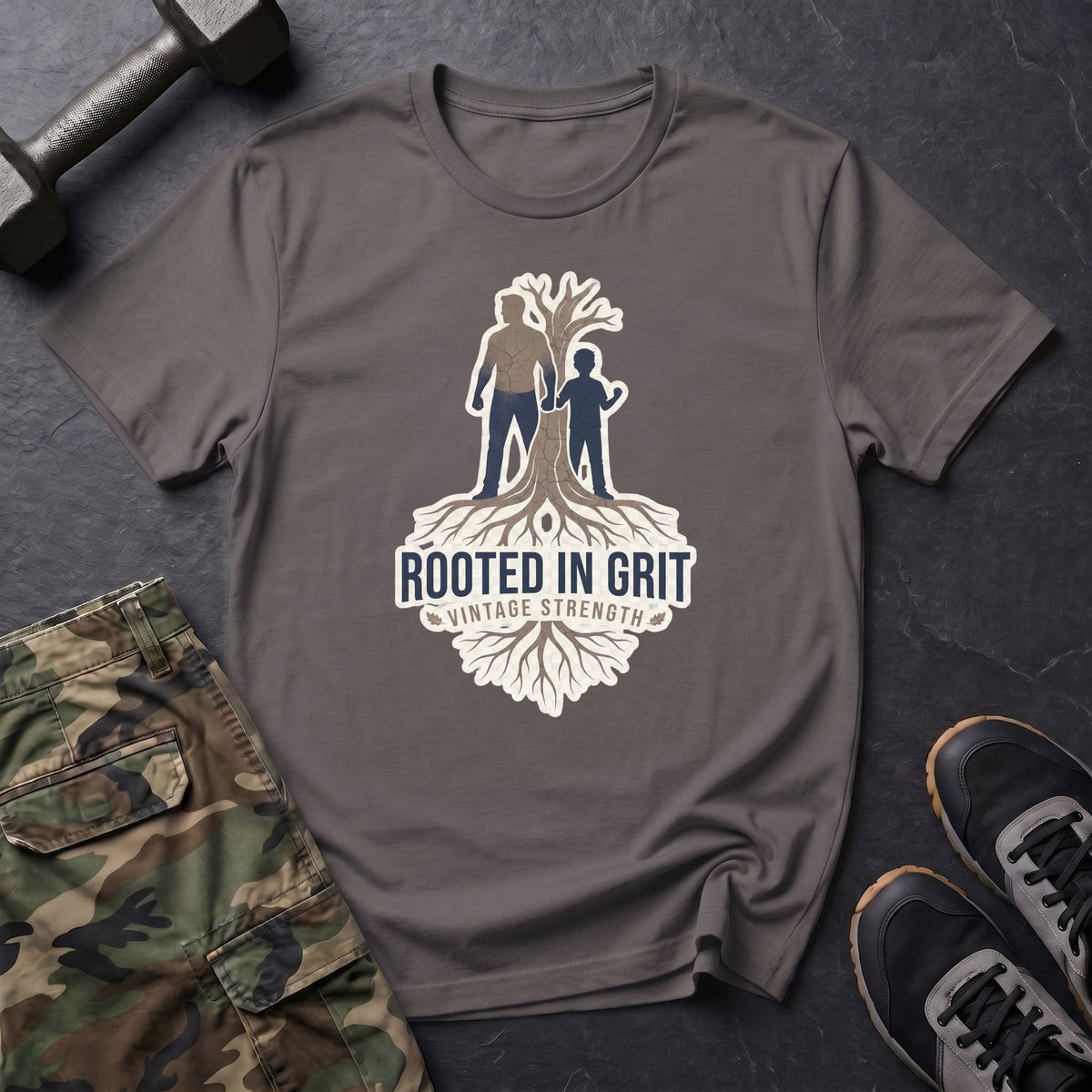 Dad - Rooted in Grit T-Shirt
