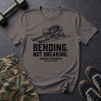 Skeleton Bending Not Breaking T-Shirt