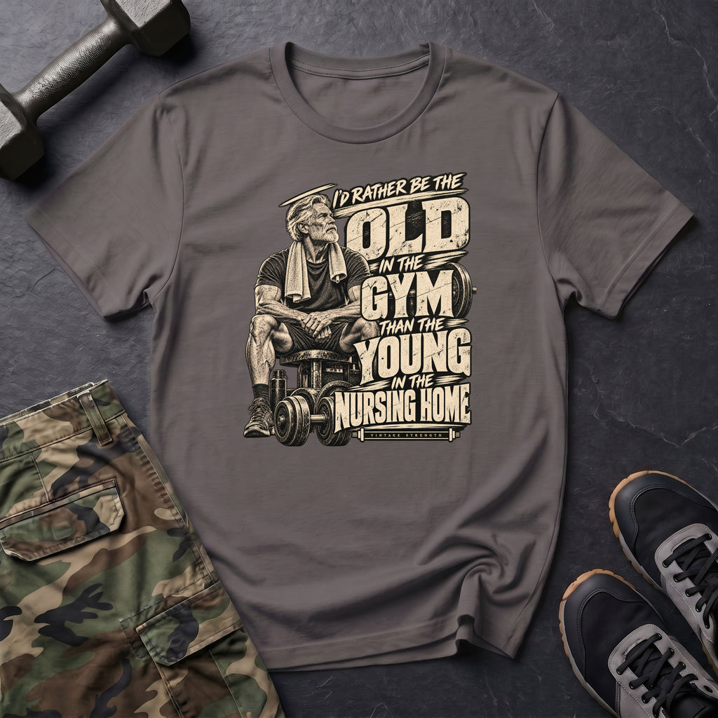 Oldest In The Gym Vintage T-Shirt