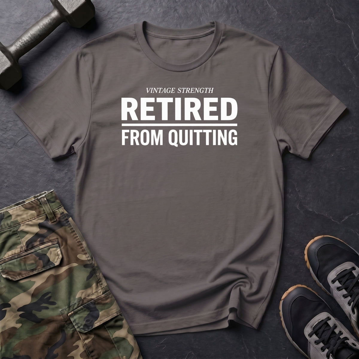 Retired From Quitting T-Shirt