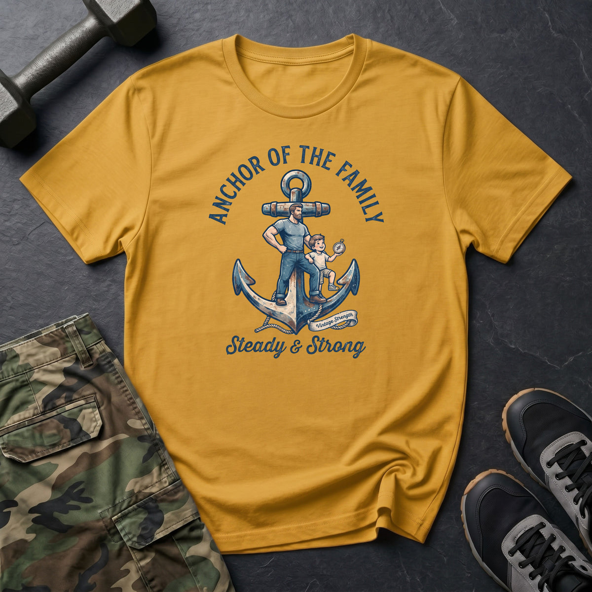 Dad - Anchor Family T-Shirt