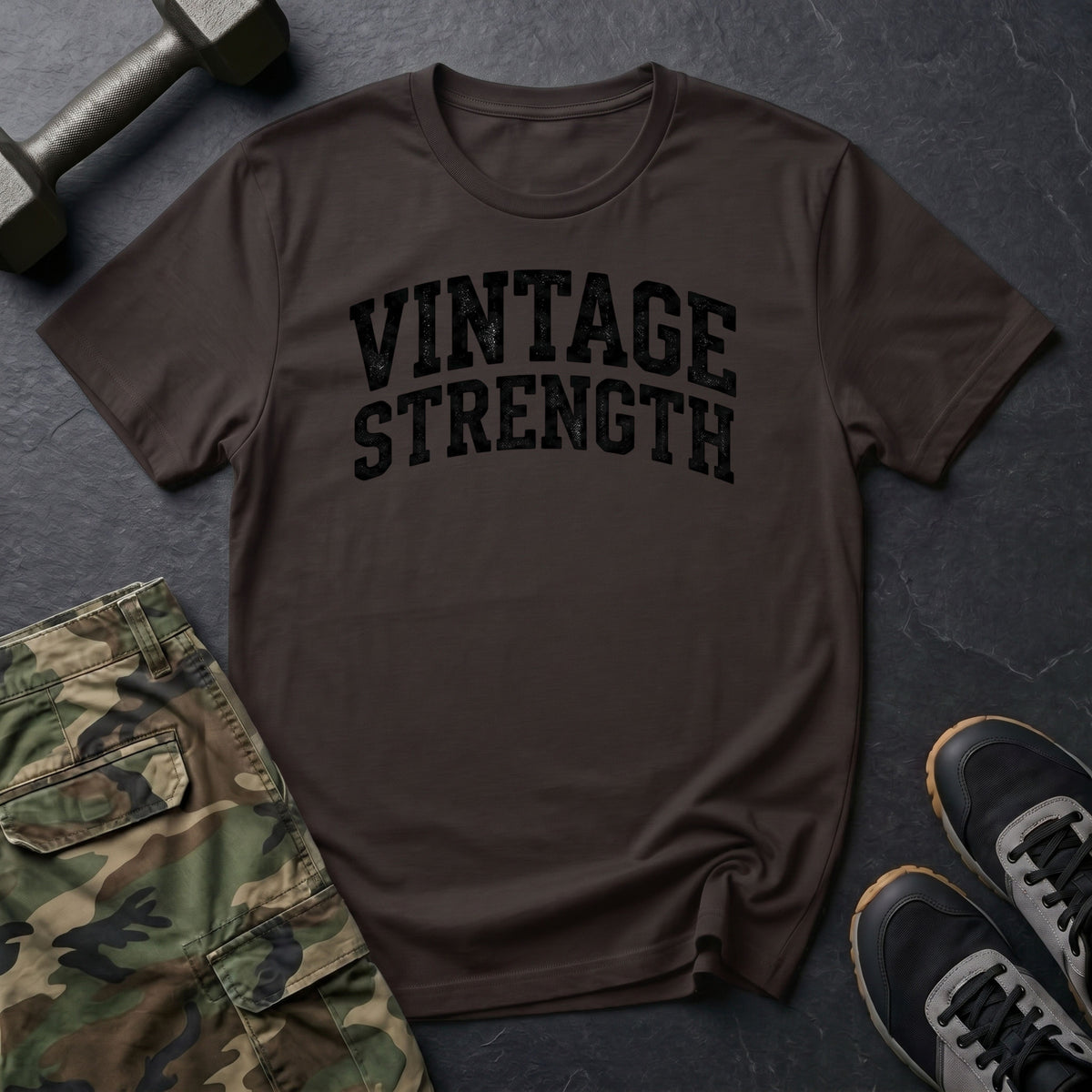 Vintage Strength Title T-Shirt