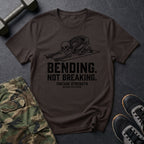 Skeleton Bending Not Breaking T-Shirt