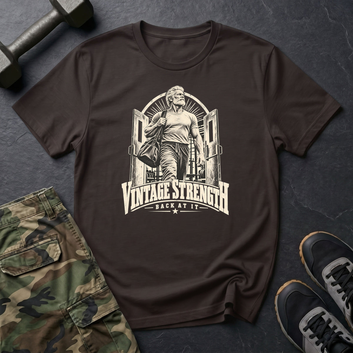 Back At It Grey T-Shirt