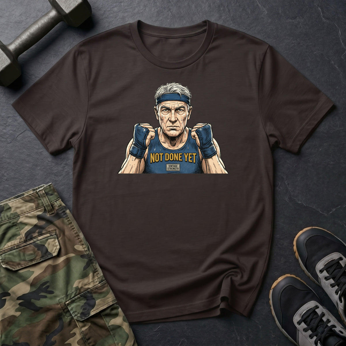 Im Not Done Yet Again T-Shirt