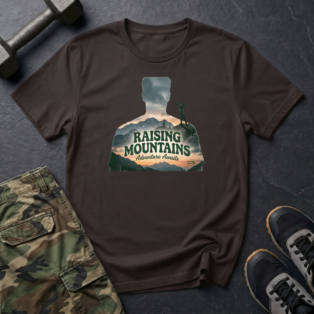 Dad - Raising Mountains T-Shirt