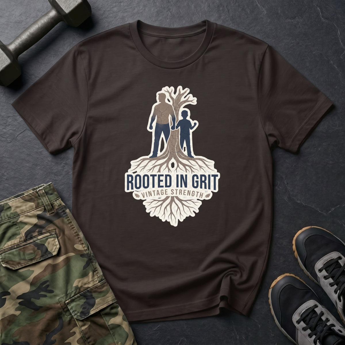 Dad - Rooted in Grit T-Shirt