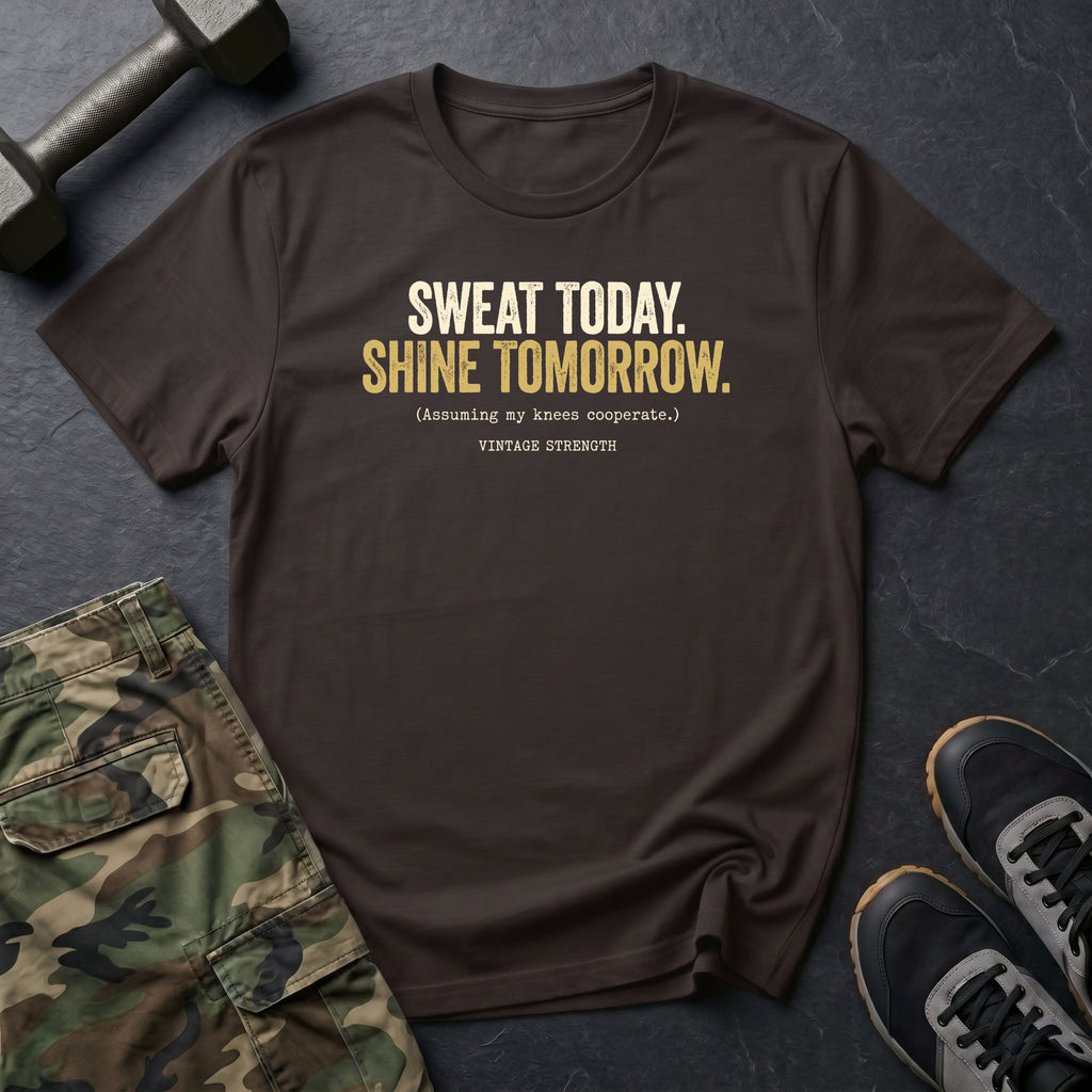 Sweat today, Shine Dark T-Shirt