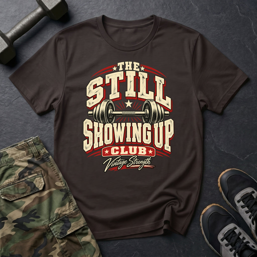 Showing Up Win White T-Shirt