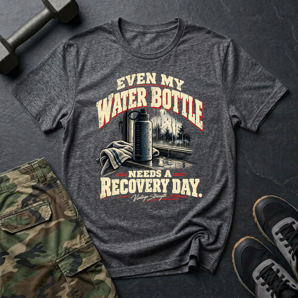Waterbottle Recovery White T-Shirt