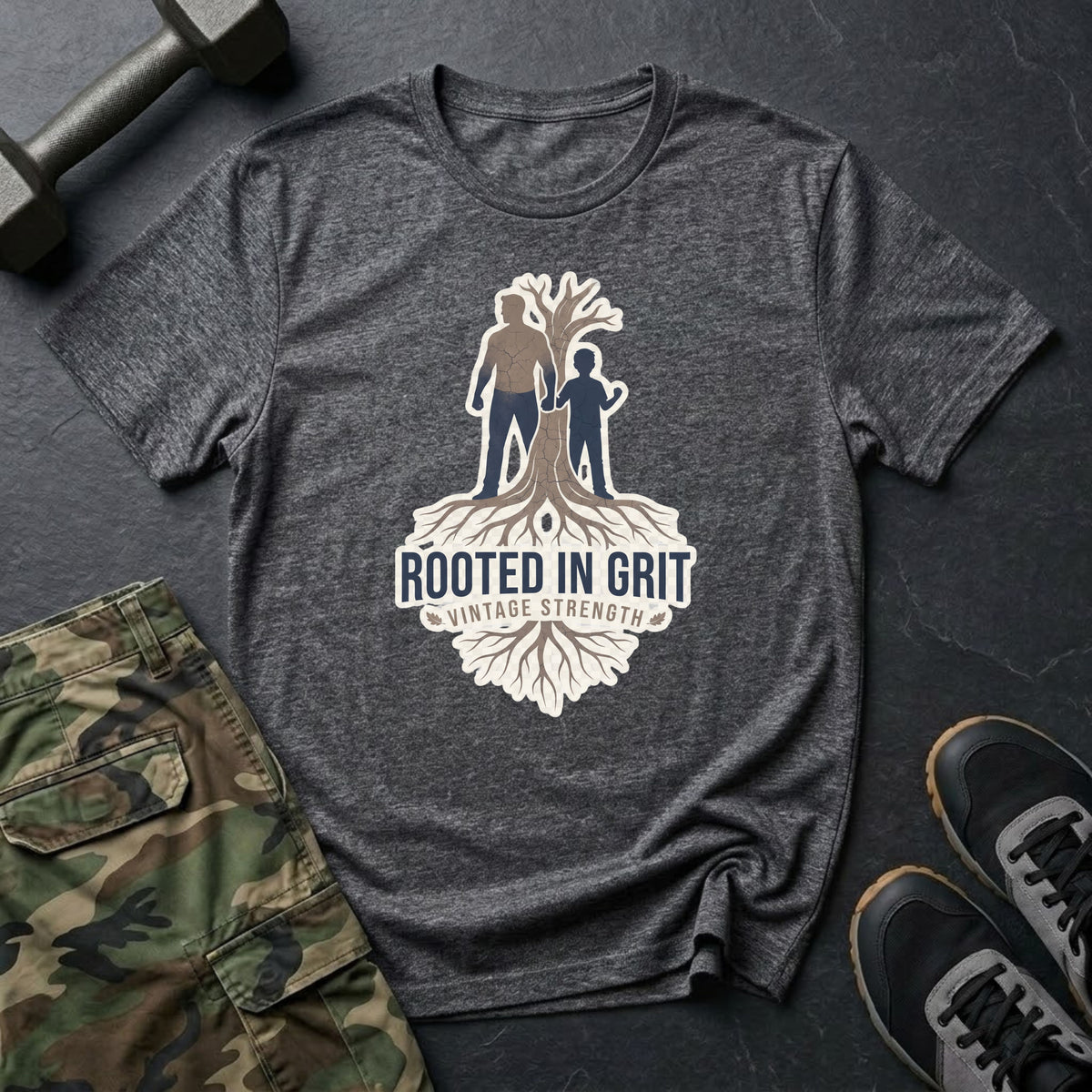 Dad - Rooted in Grit T-Shirt